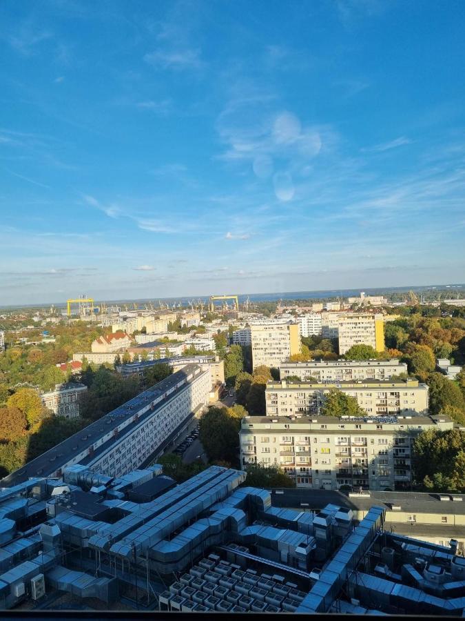 Jbhotels Apartament Premium Hanza Tower Szczecin Buitenkant foto