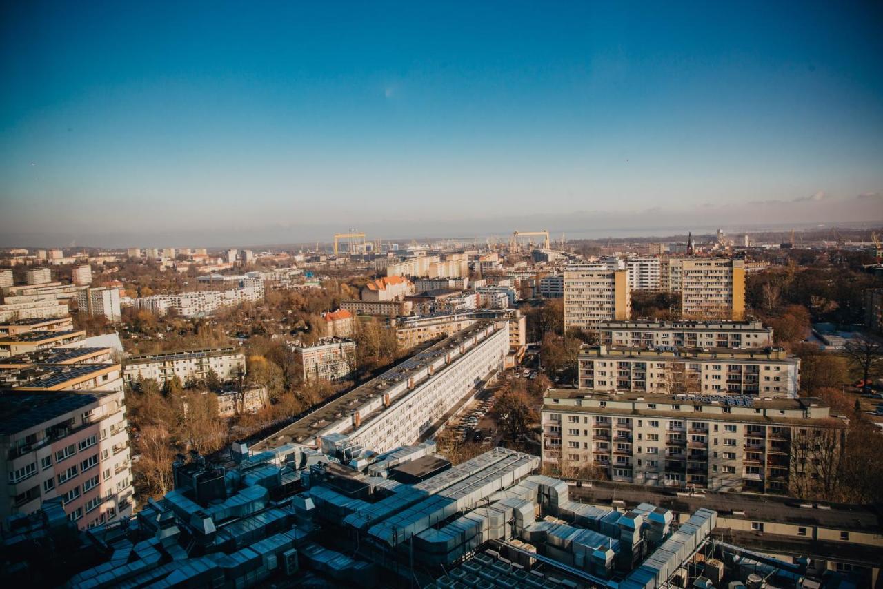 Jbhotels Apartament Premium Hanza Tower Szczecin Buitenkant foto